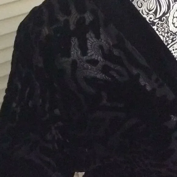 AGB Kimono dress velvet, tie back and lining 8 - Picture 4 of 13